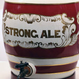 Ceramic Table Lamp as Ale Barrel
