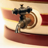 Ceramic Table Lamp as Ale Barrel