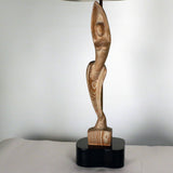Heifetz Mid-Century Modern Pair of Table Lamps
