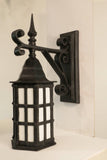 Pair of Cast Iron Exterior Wall Lanterns