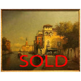 Antoine Bouvard Venetian Scene