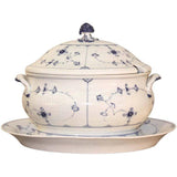 Assembled Partial Set of Royal Copenhagen Blue Fluted Dishes