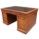Georgian Mahogany Partners' Desk