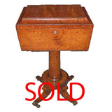 Figured Maple Tea Poy