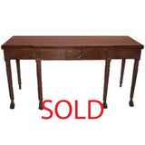 George III Mahogany Scottish Serving Table