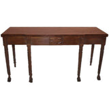 George III Mahogany Scottish Serving Table