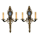Pair of 1st Empire Style Antique Bras de Lumiere