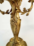 A Pair of French Louis XV1 Style Four Branch Candełabres
