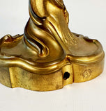 A Pair of French Louis XV1 Style Four Branch Candełabres