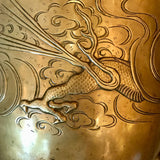 Large Oriental Brass Hibachi/Jardiniere