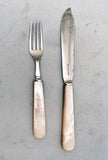 Set of Twelve Silver Fish Knives and Forks, Mappin and Webb
