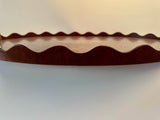 Edwardian Inlaid Mahogany Oval Tray