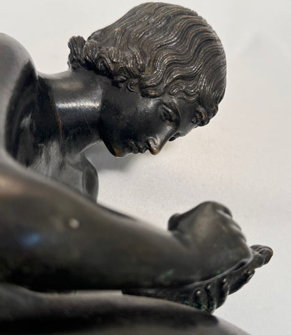 Bronze Sculpture of Spinario or Boy With A Thorn