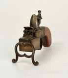 Alfred Dunhill 'Tinder Pistol' Table Lighter, Oak & Brass, Circa 1920