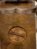 Alfred Dunhill 'Tinder Pistol' Table Lighter, Oak & Brass, Circa 1920