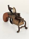 Alfred Dunhill 'Tinder Pistol' Table Lighter, Oak & Brass, Circa 1920