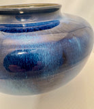 Electric Blue Derby Vase