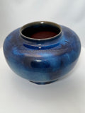 Electric Blue Derby Vase