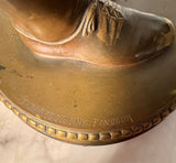 "Florentine Singer" Bronze Figure by P Dubois 1865