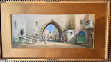Noel H. Leaver A Gateway in Syria Painting, Orientalist, 20th Century, Signed