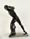 Bronze Figure of the Borghese Gladiator after the Antique