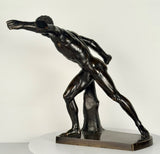 Bronze Figure of the Borghese Gladiator after the Antique