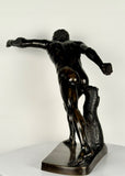 Bronze Figure of the Borghese Gladiator after the Antique