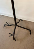 Wrought Iron Candelabrum Tree Design, Mid Century, Seven Candle Holder