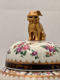 Samson Ginger Jar with Cover, Hand-Painted Porcelain, Chinese Style
