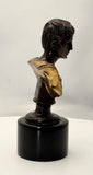 Italian Bronze Busts of Roman Emperors, Early 20th Century