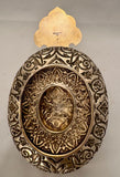 A Parcel-Gilt Silver Kovsh, Ovchinnikov, Moscow, 1883