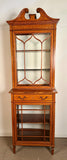 Edwardian Inlaid Satinwood Display Cabinet by Edwards & Roberts
