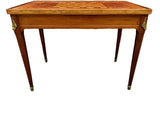 Louis XVI  Walnut Tric Trac Games Table