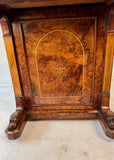 Victorian Figured Walnut Ladies Writing Bureau or Bonheur de Jour