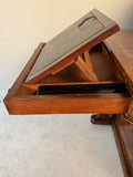 Victorian Figured Walnut Ladies Writing Bureau or Bonheur de Jour
