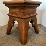 A Pair of French Canadian Oak Stools