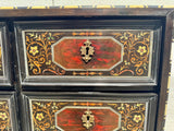 A Mid 17th. Century Flemish Antwerp Cabinet On Stand