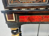 A Mid 17th. Century Flemish Antwerp Cabinet On Stand