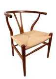 Wishbone Chair by Hans J. Wegner, Hand-Crafted Danish Design, 1956