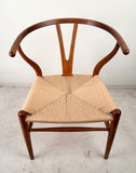 Wishbone Chair by Hans J. Wegner, Hand-Crafted Danish Design, 1956