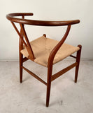 Wishbone Chair by Hans J. Wegner, Hand-Crafted Danish Design, 1956