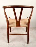 Wishbone Chair by Hans J. Wegner, Hand-Crafted Danish Design, 1956