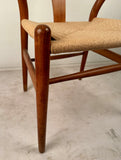 Wishbone Chair by Hans J. Wegner, Hand-Crafted Danish Design, 1956