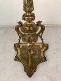 Belle Epoque Renaissance Style Brass Occasional Table