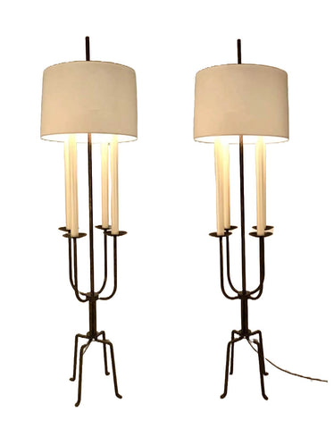 Pair Tommi Parzinger of Floor Lamps