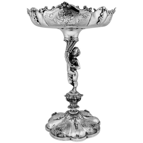 Fine Florentine Neo-Renaissance Silver Comport