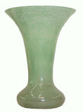 Scottish Monart Green Art Glass Vase