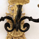 Pair of French Second Empire Three-Light Wall Sconces