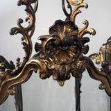 French Louis XV Style Gilt Bronze Gas Lantern