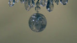 Baguès Louis XV Style Rock Crystal and Gilt Bronze Chandelier